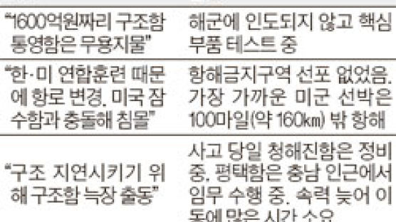 "잠수함과 부딪혀 … " 친북 매체 괴담