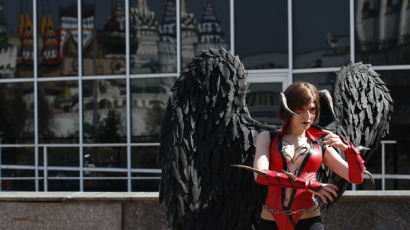 [사진] 러시아에도 일본대중문화 '코스프레' 열기