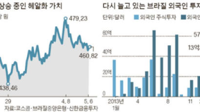 연 10% 고금리, 절세 … 브라질 국채 회복 기미