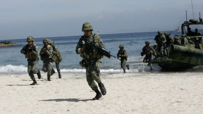 [사진] 미·필리핀 해병대 합동 상륙훈련