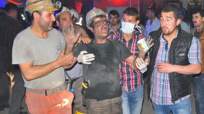 [사진] 터키 탄광 폭발사고, 270여명 사망