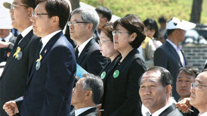 [사진] '임을 위한 행진곡' 반쪽 기념식