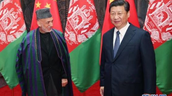 시진핑, 아프간 대통령 회동…변함없는 우호 약속