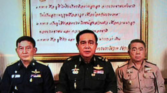 쿠데타 아니라더니 … 태국 군부 쿠데타 선언