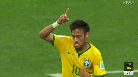 네이마르 2골 추가…브라질-크로아티아 개막전 3-1 승리 장식 