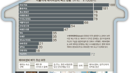'착한 민박'이 변종호텔로 …'에어비앤비' 논란