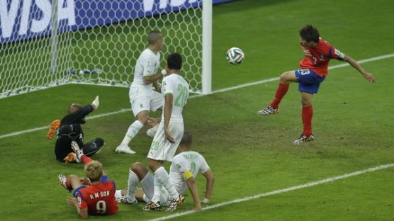 [사진] 구자철, 브라질 월드컵 알제리전 두 번째 골 성공