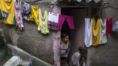 [사진] 브라질 ‘산타 마르타’ 빈민촌