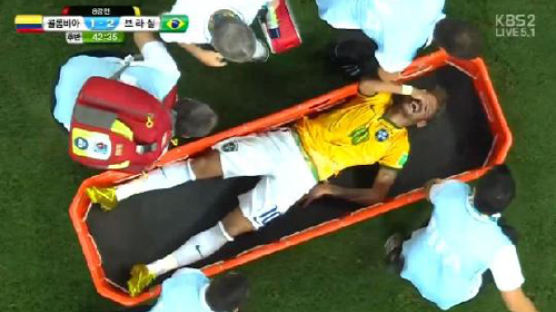 [2014 브라질] 네이마르 부상에 브라질 대통령 “가장 위대한 선수 쾌유를 빈다” 