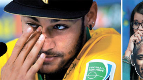 [브라질 월드컵] 독이 된 네이마르의 눈물