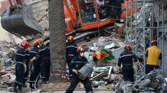 [사진] 모로코 건물 붕괴로 최소 23명 사망