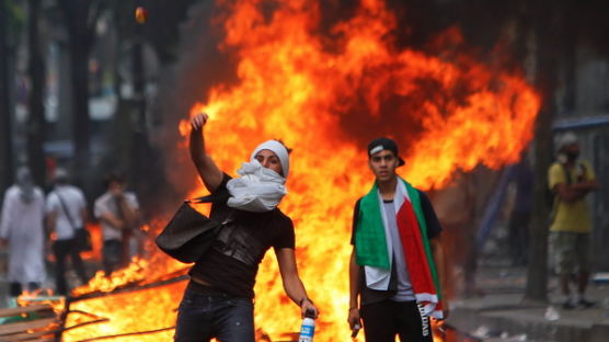 [사진] 이스라엘, 가자지구 공격 12일째 … 프랑스서 팔레스타인 지지 시위