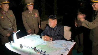 북한 단거리 탄도 미사일 발사…김정은 주한미국 타격훈련 지도