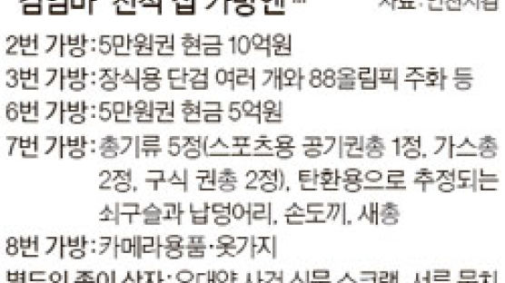 '김엄마' 친척 집서 총기 5정·15억 … "유병언 것이라 했다"
