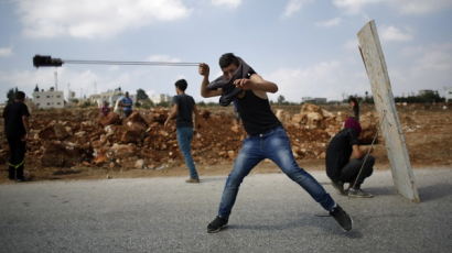 [사진] 팔레스타인, 유대교 정착촌 확대 반대 시위