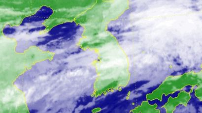 실시간 위성사진 본 결과 "한반도 전역 뒤덮은 거대한…" 비 오나?