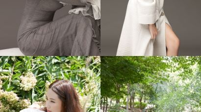 여군 홍은희, 여신으로 깜짝 변신 "서울숲서 겨울 옷 입고…"