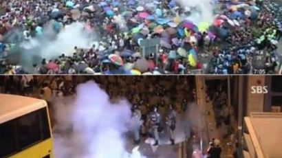 홍콩 '우산 혁명', '제2천안문 사태' 되나…'우산' 혁명이라 불리는 이유는?