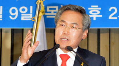 새정치민주연합 새 원내대표에 우윤근 의원 선출