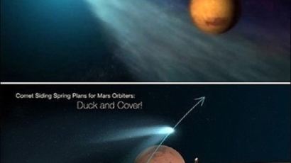 사이딩 스프링 혜성, 화성 근접…"지상 최대의 우주쇼"