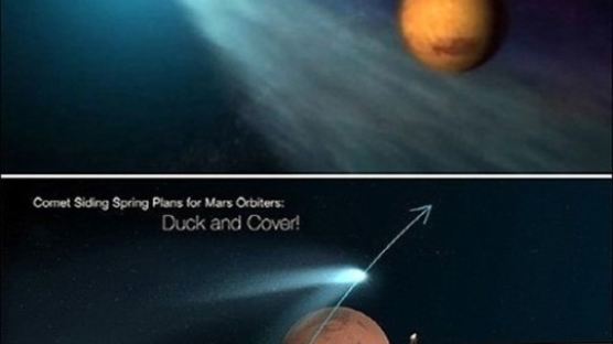 사이딩 스프링 혜성, 화성 근접…"지상 최대의 우주쇼"
