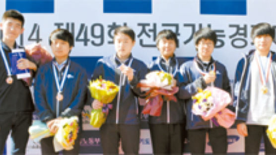 천안상고, 전국기능경기대회서 빛나다 3D 프로그래밍으로 메달 3개 획득
