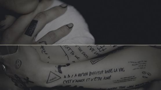 니콜 티저 영상 공개, 온 몸에 타투…"무슨 일이야?"