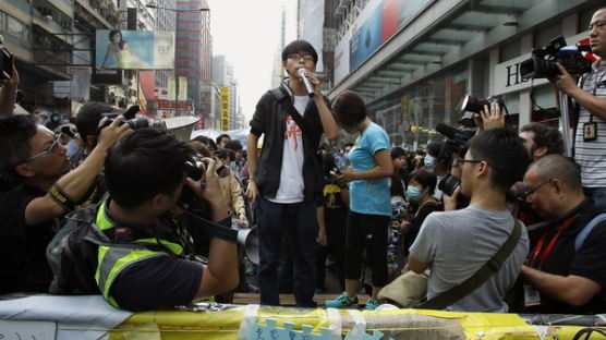 [사진] 국면으로 치닫는 홍콩 민주화 시위 