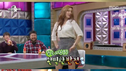 뮤지컬배우 정선아 '라디오스타'에서 '연예 끼' 폭발…'쩍벌춤'으로 남자MC '올킬'