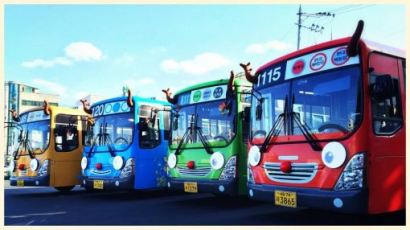 '루돌프 타요 버스', 소외된 이웃 위한 행사도 진행…"착한 버스"
