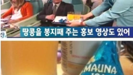 '땅콩리턴' 조현아 사표 제출…과거 홍보영상 보니 '마카다미아'를 봉지째?