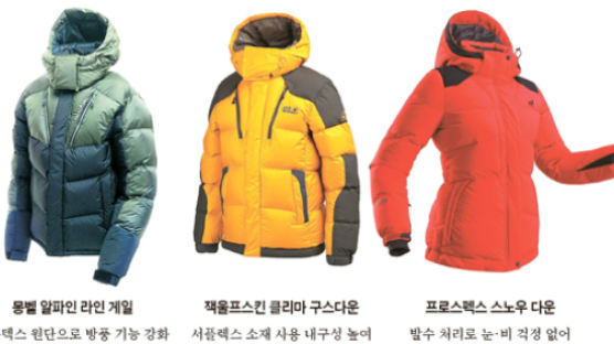 보온성·활동성 겸비한 아우터 … 겨울 '패션 완생'의 기본