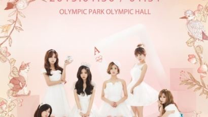 에이핑크 포스터 공개…데뷔 후 첫 단독 콘서트 연다