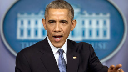 오바마 "독재자가 미국 검열 … 북 테러지원국 재지정 검토"