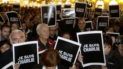 [사진] 마호메트 풍자한 프랑스 주간지 테러… ‘나는 샤를리’ 추모 물결