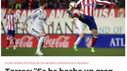 토레스 복귀, 아틀레티코 마드리드는 2-0 승리…"꺾는 맛이 좋다"