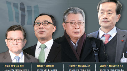 김영한·조응천·김학의·채동욱 … 대형사고 주역 '검찰 출신'
