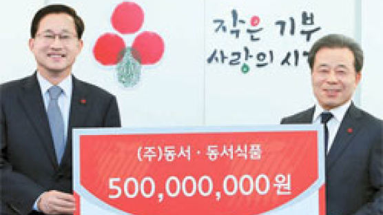 [경제 브리핑] 동서식품 이웃돕기 성금 5억원 기탁