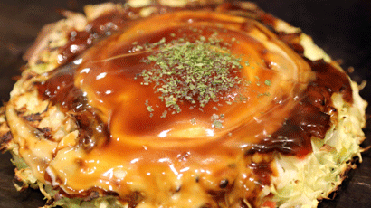 [오사카의 먹거리] 원조 오코노미야키, 명물 홉슈크림 꼭 맛보세요