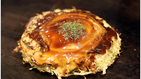 [오사카의 먹거리] 원조 오코노미야키, 명물 홉슈크림 꼭 맛보세요