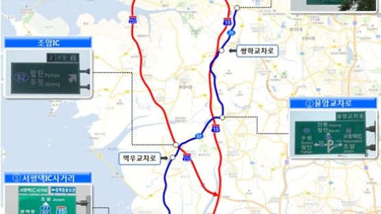 고속도로 교통상황…오후 6시 정체 최고조 '서울→부산 7시간'