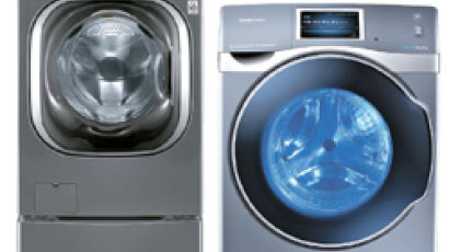[세탁기-삼성 버블샷·LG 트롬] '트롬' 9년 연속 톱 … '버블샷'은 고객편의 우수