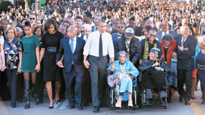 [사진] 오바마의 ‘셀마 행진’ 