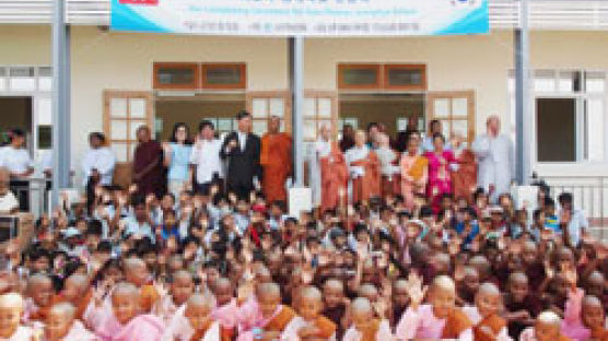 전주 정혜사 - 지구촌공생회 … 미얀마 양곤에 학교 기증
