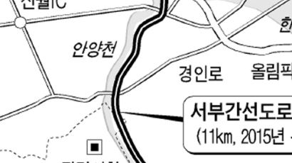 서울 서부간선도로 지하화 추진…왕복 4차로 금천IC까지 10.33km 