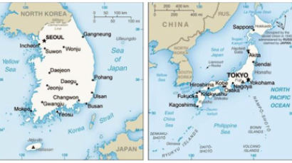 미 국무부, 한국 지도에 독도 빼고 일본 지도에 넣은 까닭은