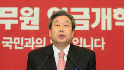 김무성, 공무원연금 개혁 호소문서 “문재인, 용기있는 행동 보여달라”