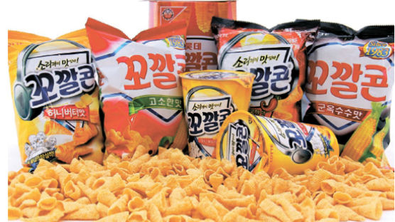 롯데제과 꼬깔콘, 달콤함 더한 국민 스낵, 4개월 새 5000만 봉 판매