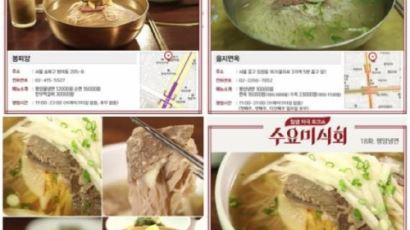 ‘수요미식회’ 평양냉면, 문 닫기 전에 가야할 3대 맛집…1위는? 
