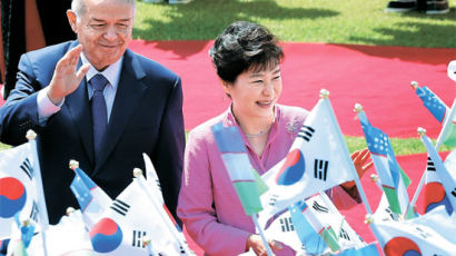 [사진] “우즈베크 61조 사업에 한국 기업 참여 협조를” 